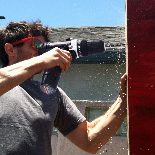 Cordless Drill Driver with 2 Batteries