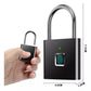 GOXAWEE Smart Fingerprint Padlock, New Anti-Theft Waterproof Safety Electronic Lock, for Dormitory Door, Gym Locker, School Locker, Backpack, Suitcase, Luggage