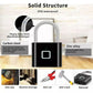 GOXAWEE Smart Fingerprint Padlock, New Anti-Theft Waterproof Safety Electronic Lock, for Dormitory Door, Gym Locker, School Locker, Backpack, Suitcase, Luggage