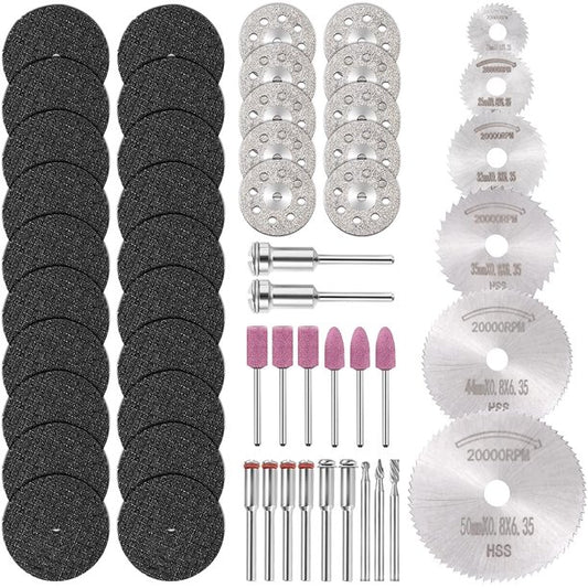 GOXAWEE 53Pcs Cutting Wheel Set