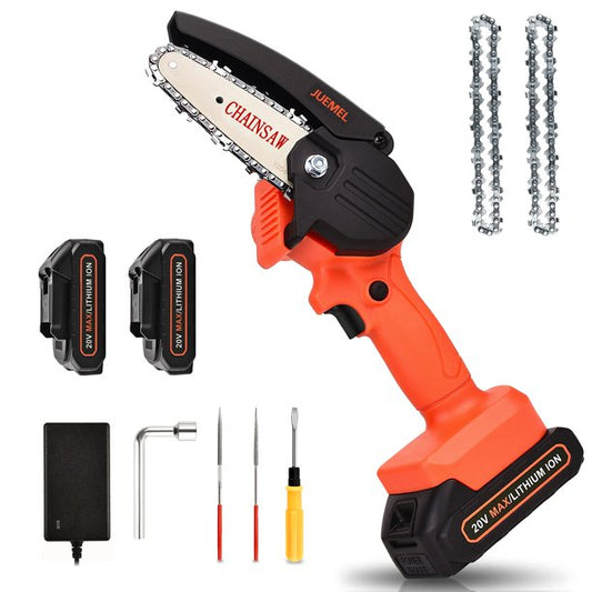 Mini Chainsaw with 1/2 Batteries