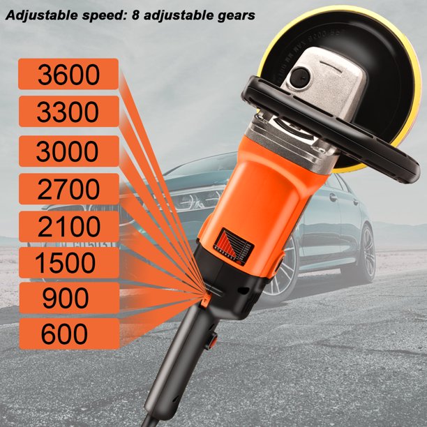 1400W 6-inch GOXAWEE Buffer Polisher