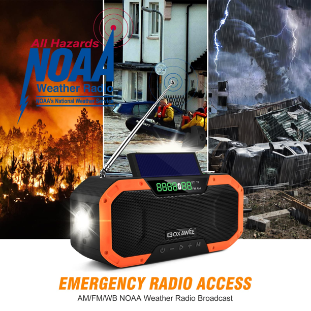 5000mAh GOXAWEE Emergency Weather Radio