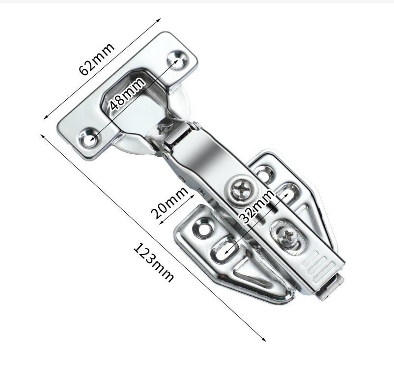 Full Overlay Frameless Soft Closing European Hinges