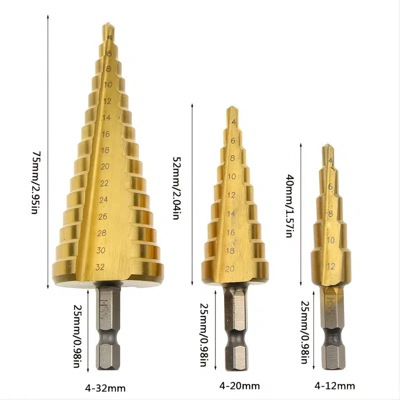 Handle Step Drill Set