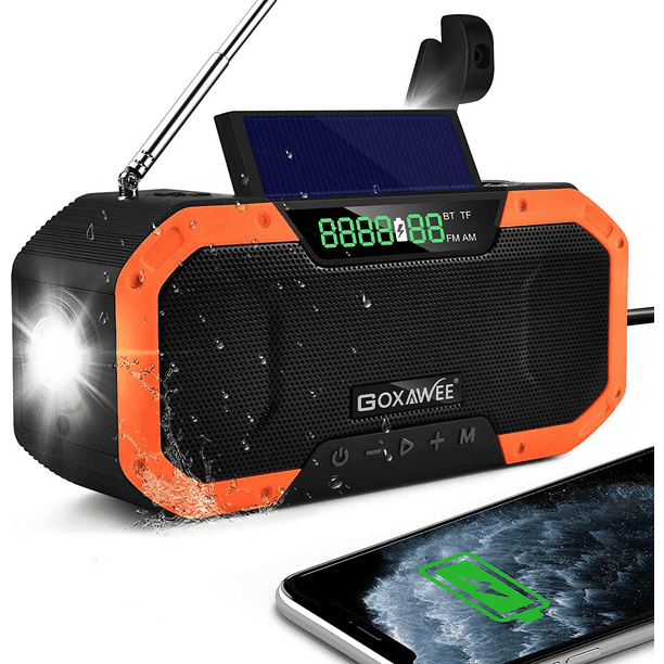 5000mAh GOXAWEE Emergency Weather Radio