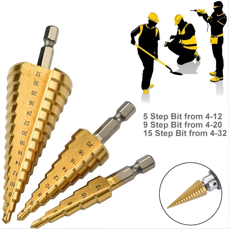 Handle Step Drill Set