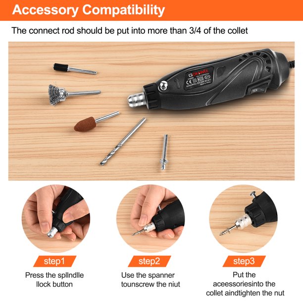 GOXAWEE Power Rotary Tool Kit