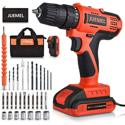 20V MAX Cordless Drill with 2 Batteries & Charger