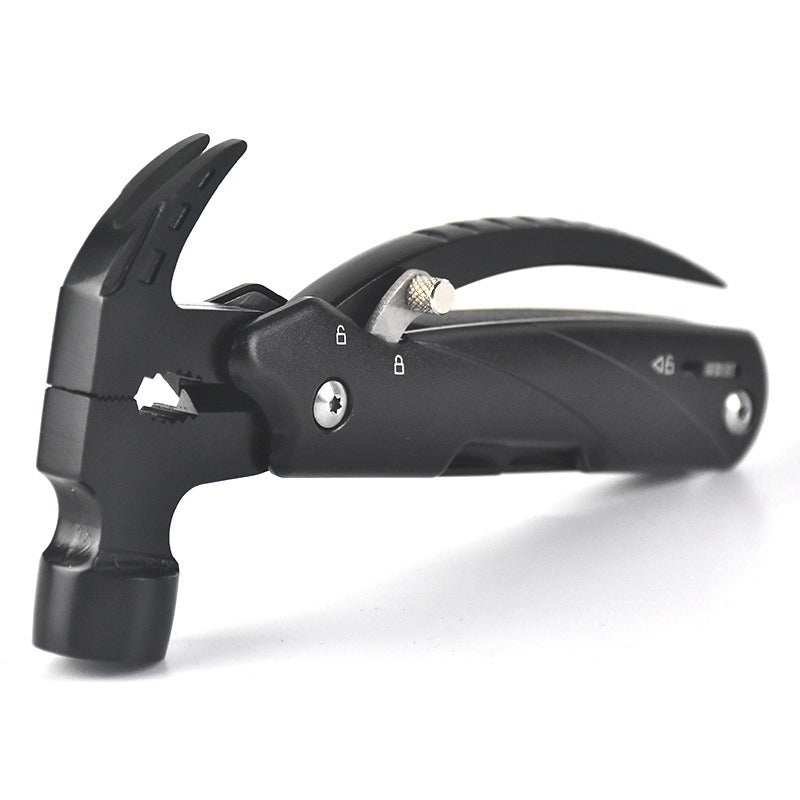12-in-1 Multi-Tools Screwdriver, Knife, Bottle Opener, Pliers, Cutters, Hammer, Scale Scraping For Outdoor Hiking Camping