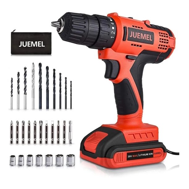 20V MAX Cordless Drill with 2 Batteries & Charger